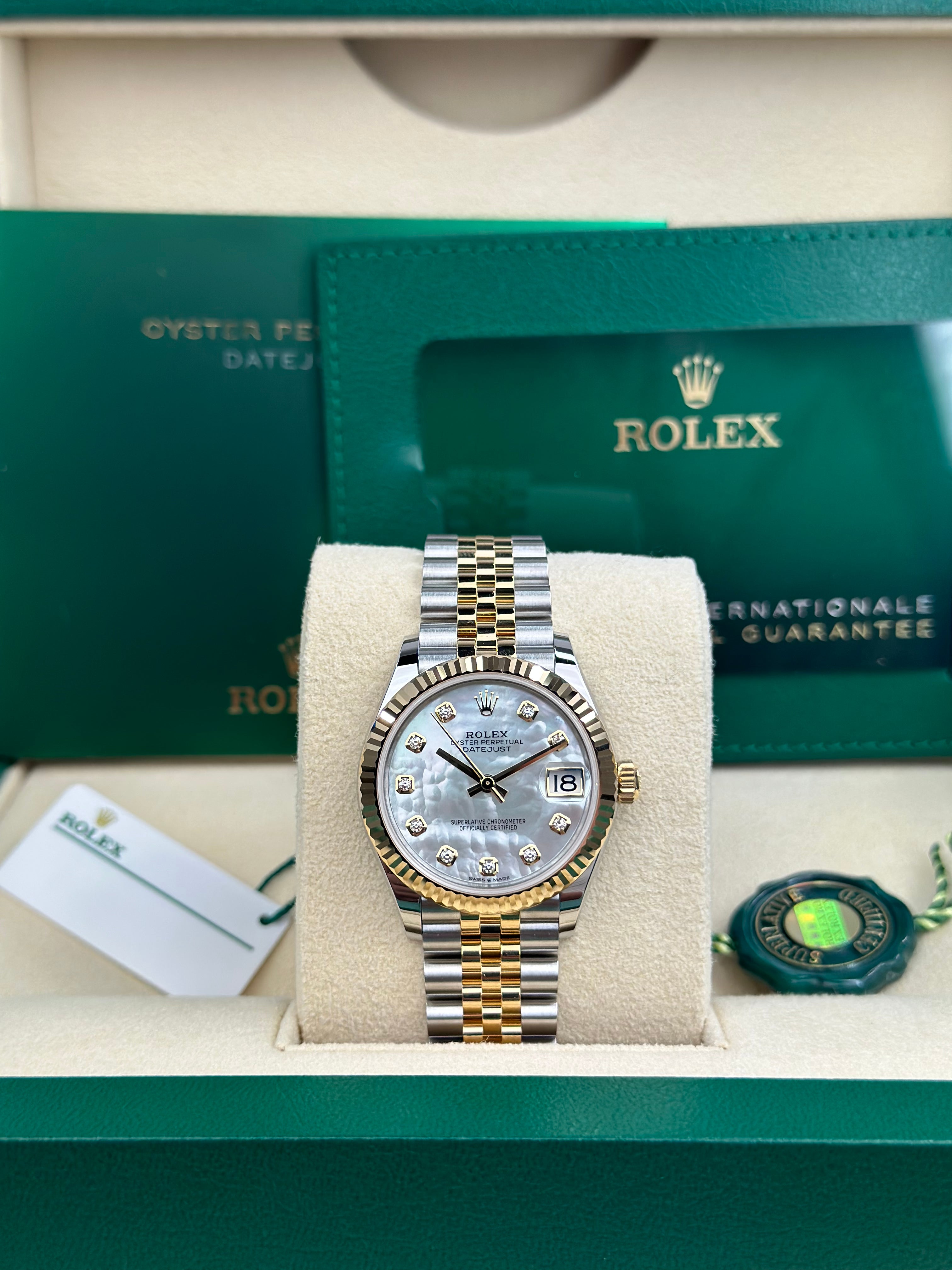 Rolex datejust 31mm jubilee hotsell