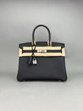 Hermes Birkin 30 Retourne Togo Black Palladium Hardware G Stamp 2026