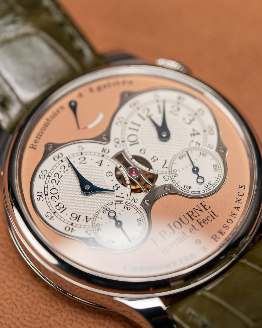 F.P. Journe Chronometre A Resonance Salmon Dial 40mm Preowned 2021 RQ