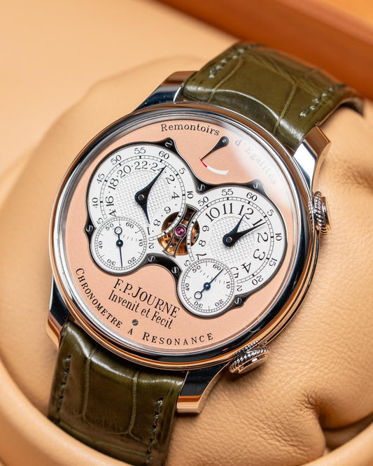 F.P. Journe Chronometre A Resonance Salmon Dial 40mm Preowned 2021 RQ