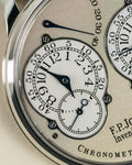 F.P. Journe Chronometre A Resonance 38 Shimmer Dial Brass Movement Platinum 04R