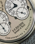 F.P. Journe Chronometre A Resonance 38 Shimmer Dial Brass Movement Platinum 04R