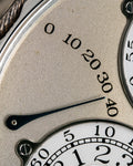F.P. Journe Chronometre A Resonance 38 Shimmer Dial Brass Movement Platinum 04R