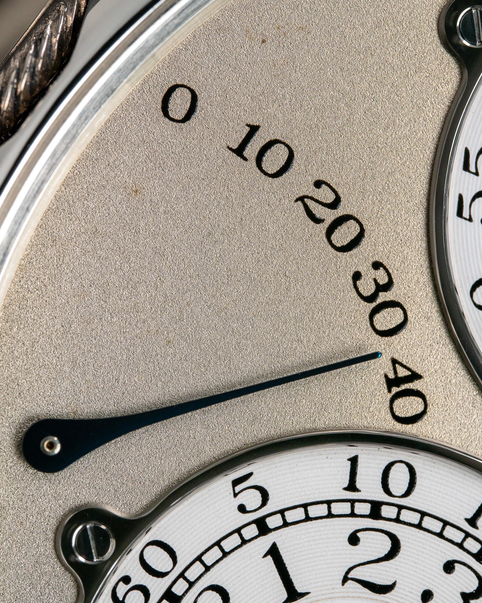 F.P. Journe Chronometre A Resonance 38 Shimmer Dial Brass Movement Platinum 04R