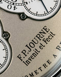 F.P. Journe Chronometre A Resonance 38 Shimmer Dial Brass Movement Platinum 04R