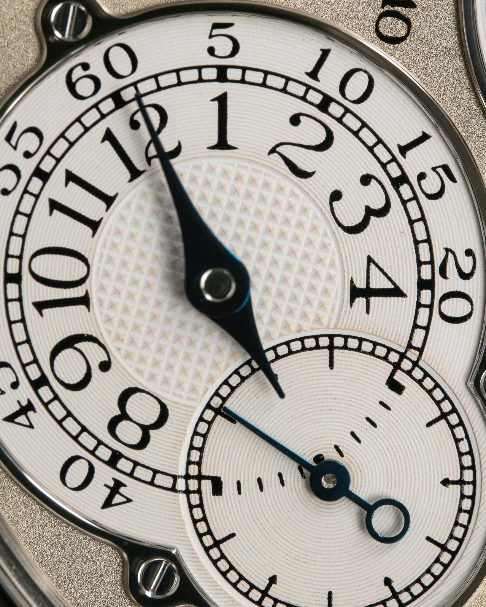 F.P. Journe Chronometre A Resonance 38 Shimmer Dial Brass Movement Platinum 04R