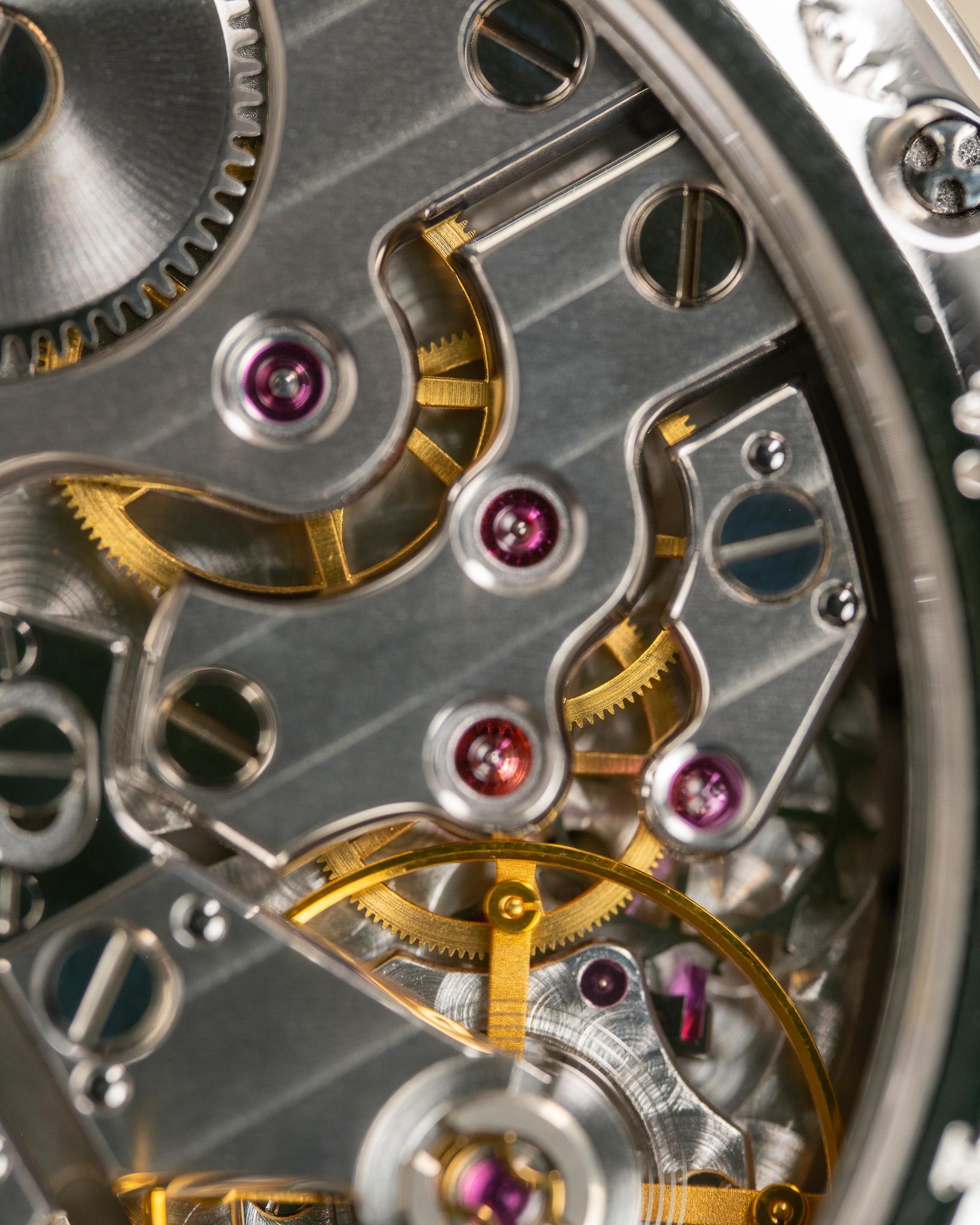 F.P. Journe Chronometre A Resonance 38 Shimmer Dial Brass Movement Platinum 04R