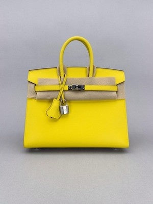 Hermès Birkin 25 Epsom Lime Palladium Hardware W 2024 Unworn