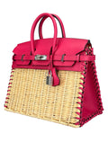 Hermes Birkin 25 Limited Picnic Framboise Palladium Hardware Z Stamp 2022