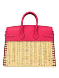 Hermes Birkin 25 Limited Picnic Framboise Palladium Hardware Z Stamp 2022