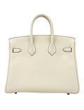 Hermes Birkin 25 Retourne Togo Craie Gold Hardware G Stamp 2026