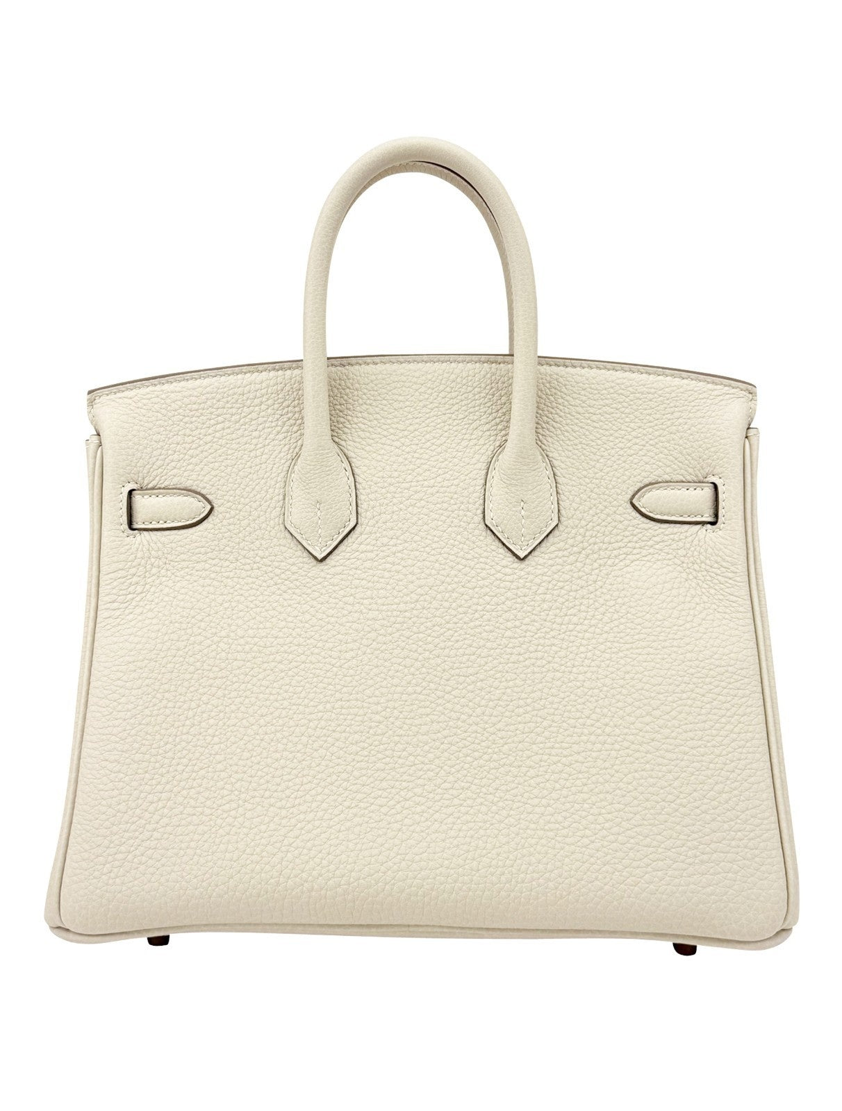 Hermes Birkin 25 Retourne Togo Craie Gold Hardware G Stamp 2026