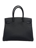 Hermes Birkin 30 Retourne Togo Black/Noir Gold Hardware G Stamp 2026