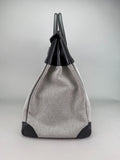 Hermes Hac 40 Toile Black Palladium Hardware Preowned U Stamp 2022