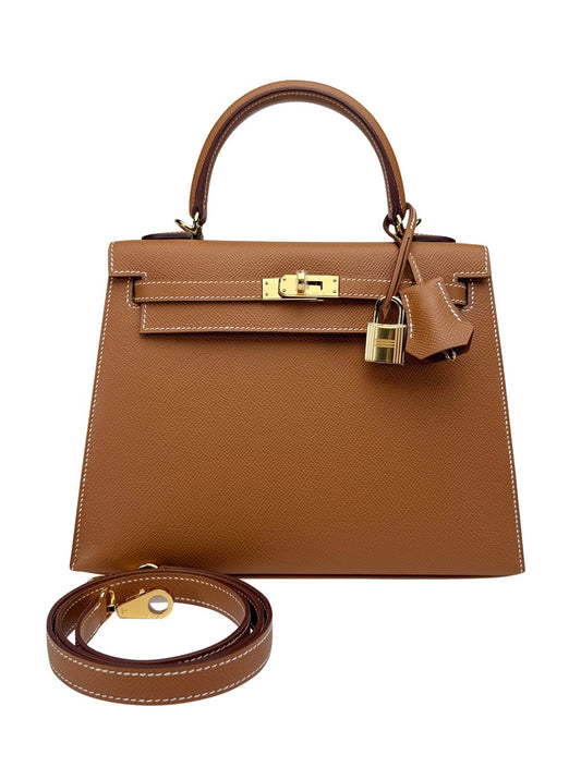 Hermes Kelly 25 Sellier Epsom Gold Gold Hardware G Stamp 2026