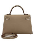 Hermes Mini Kelly II 20 Sellier Epsom Etoupe Palladium Hardware K Stamp 2026