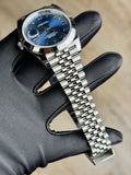 Rolex Datejust 41 Blue Roman Smooth Jubilee 2025 Unworn 126300