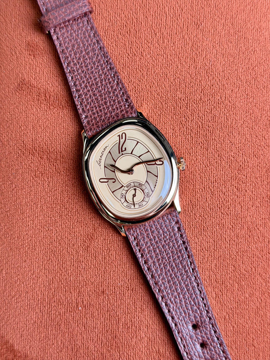 Berneron Mirage Sienna 38 Gold Barenia Leather Strap 2026 Unworn 3438MS-G02