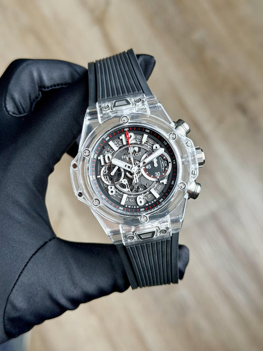 Hublot Big Bang Unico 45 Magic Sapphire Limited Edition Unworn 414.NI.1123.RX