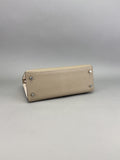 Hermes Kelly 25 Chevre HSS Gris Asphalt/Nata Brushed Palladium Preowned B 2024