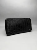 Hermes Birkin 35 Matte Alligator SO Black PVD Limited Preowned O Stamp
