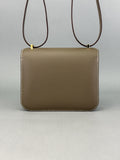 Hermes Mini Constance 18 Sellier Epsom Etoupe Gold Hardware G Stamp 2026