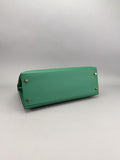 Hermes Kelly 32 Sellier Epsom Cactus Gold Hardware Preowned C Stamp