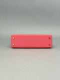 Hermes Mini Kelly II 20 Sellier Chevre Rose Lipstick Gold Hardware X Stamp