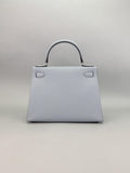 Hermes Kelly 28 Sellier Epsom Gris Pantin Palladium Hardware K Stamp 2026