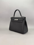 Hermes Kelly 28 Retourne Togo Black Palladium Hardware G Stamp 2026