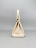 Hermes Birkin 30 Retourne Epsom Craie Gold Hardware Preowned Z Stamp 2021