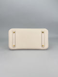 Hermes Birkin 30 Retourne Epsom Craie Gold Hardware Preowned Z Stamp 2021