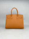 Hermes Birkin 30 Sellier Epsom Etoupe Gold Hardware Preowned W Stamp 2024