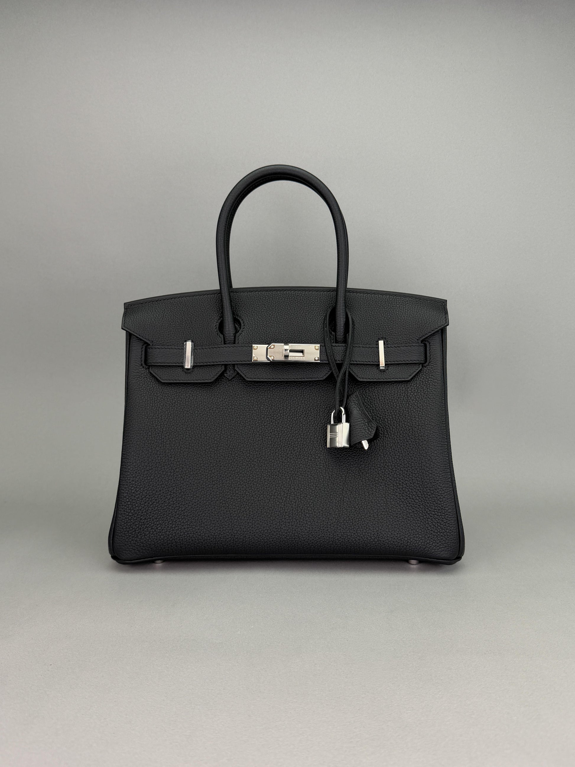 Hermes Birkin 30 Retourne Togo Black Palladium Hardware G Stamp 2026