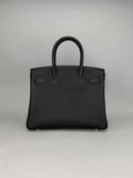 Hermes Birkin 30 Retourne Togo Black Palladium Hardware G Stamp 2026