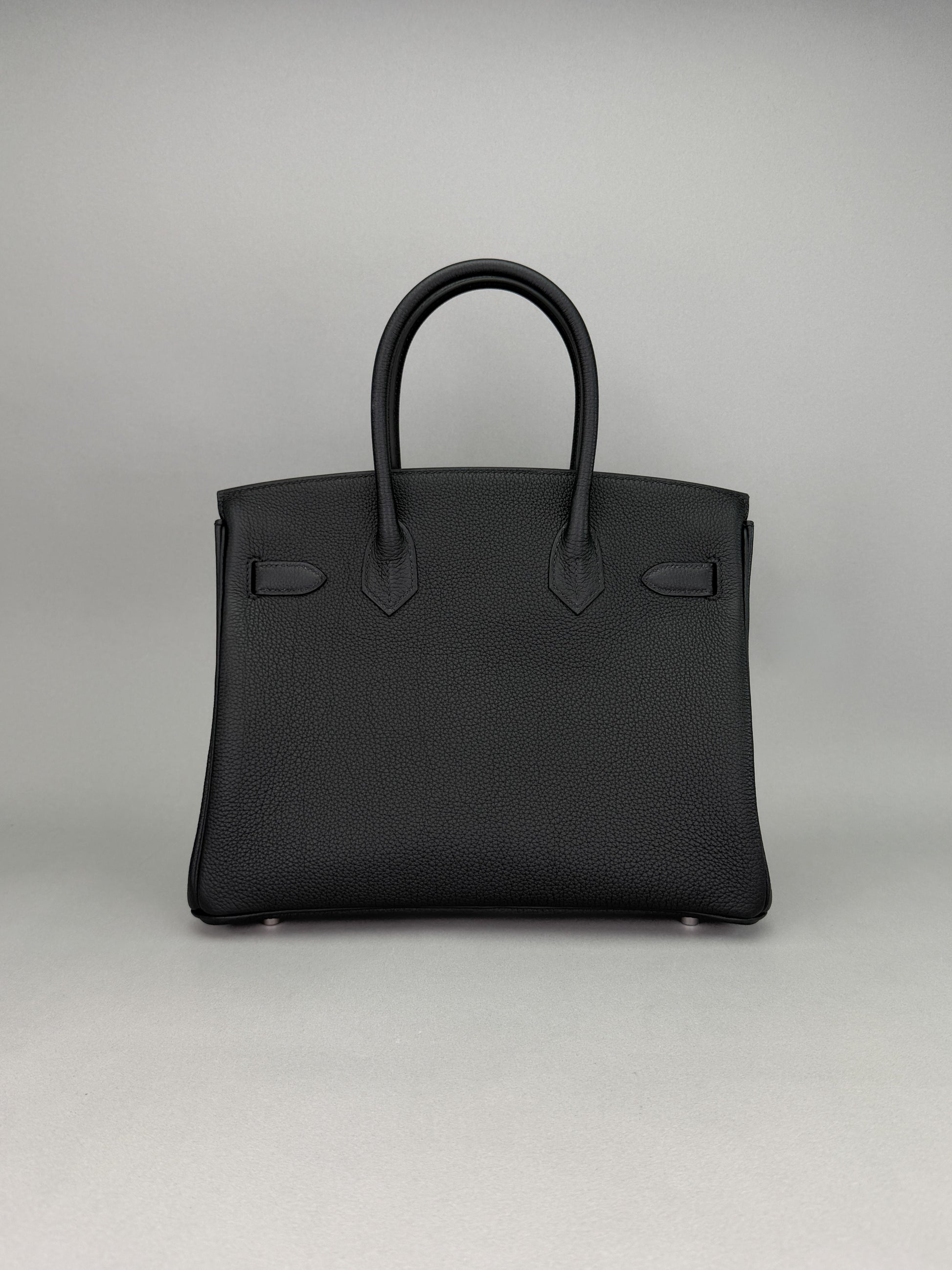 Hermes Birkin 30 Retourne Togo Black Palladium Hardware G Stamp 2026