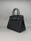 Hermes Birkin 30 Retourne Togo Black Palladium Hardware G Stamp 2026