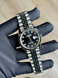 Rolex Datejust 36 Black Diamond Fluted Jubilee 2026 Unworn 126234