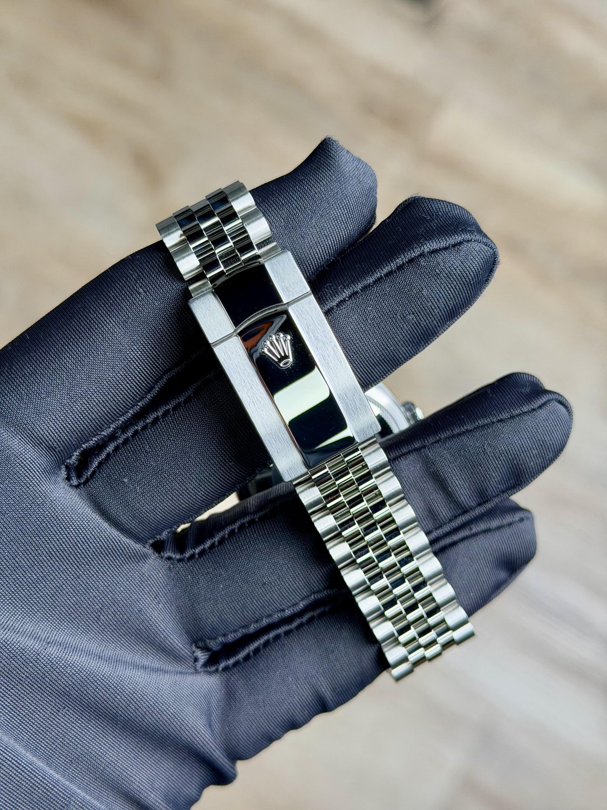 Rolex Datejust 36 Black Diamond Fluted Jubilee 2026 Unworn 126234