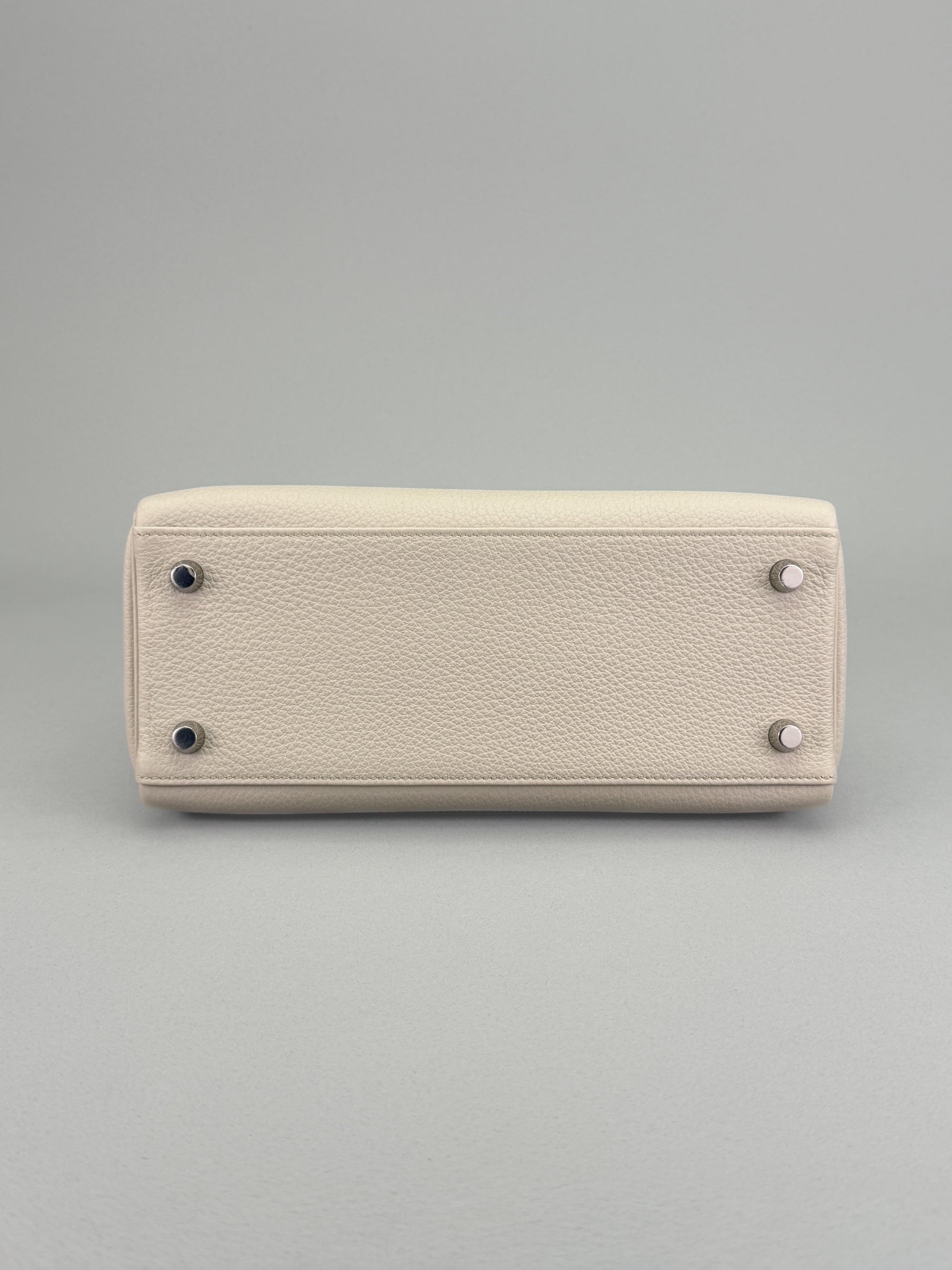 Hermes Kelly 25 Retourne Togo Beton Palladium Hardware K Stamp 2026