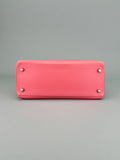 Hermes Kelly 28 Retourne Evercolor Rose D'ete Palladium Hardware Preowned T Stmp