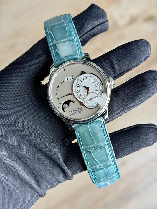 F.P.Journe Octa Lune Platinum Grey Dial Preowned 2021 LN