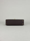 HERMES Mini Kelly 20 Sellier Epsom Bai Brun Permabrass Hardware G 2026