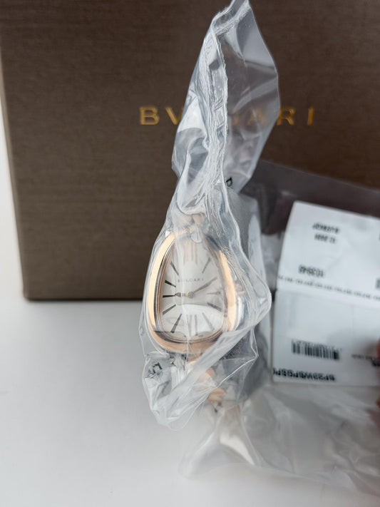BVLGARI Serpenti Seduttori Silver Index Steel/Rose Gold 2026 Unworn 103948