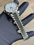 Rolex Datejust 41 White Index Fluted Jubilee 2026 Unworn 126334