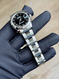 Rolex Datejust 31 Black Roman Fluted Oyster 2026 Unworn 278274