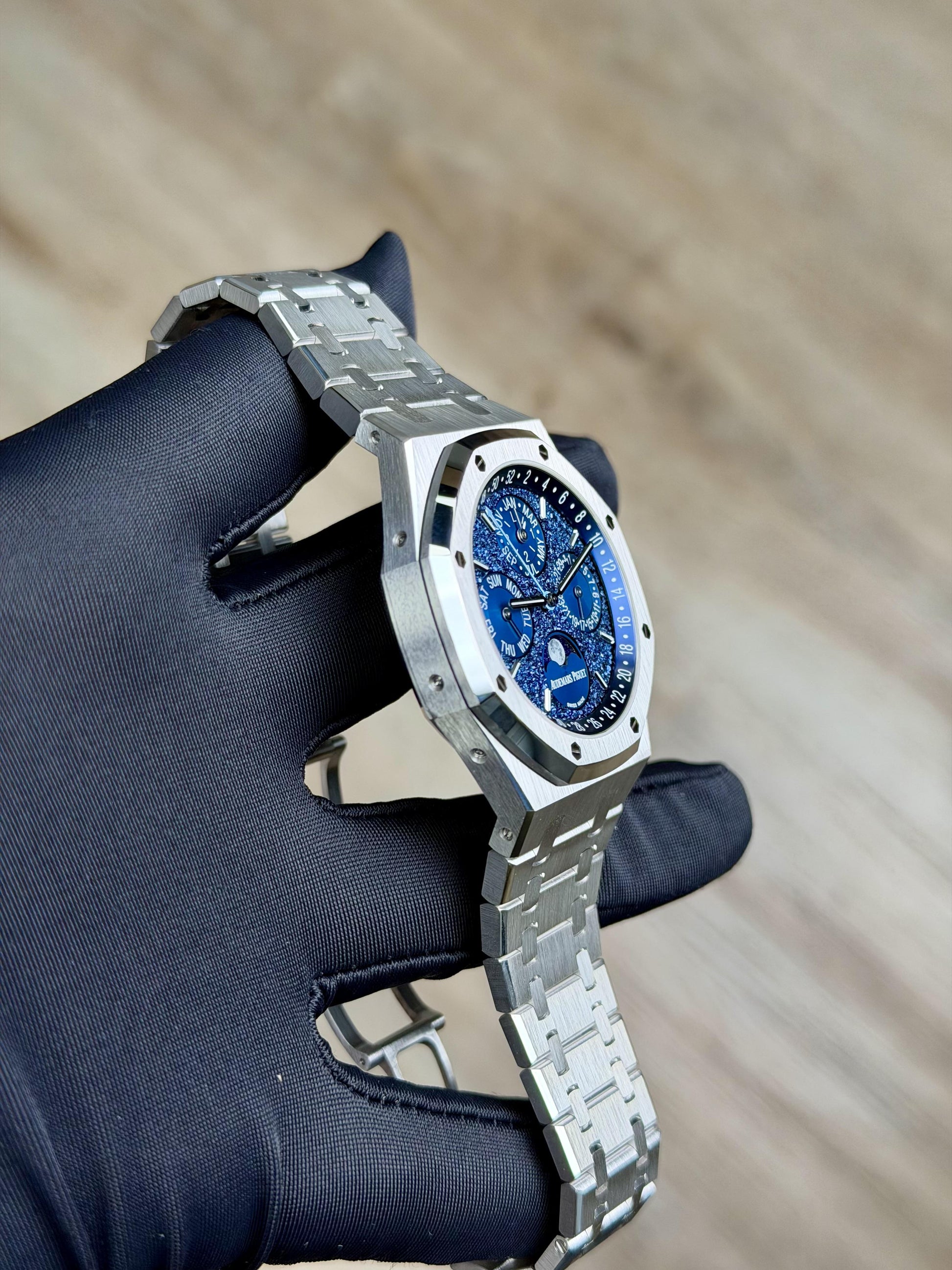 Audemars Piguet Royal Oak John Mayer Blue Limited Unworn 26574BC.OO.1220BC.02