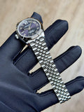 Rolex Datejust 31 Aubergine Purple Roman VI Fluted Jubilee 2026 Unworn 278274