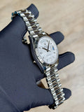 Rolex Day-Date 40 Meteorite Baguette Diamd Fluted President Preowned 2023 228236