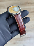 F.P.Journe Octa Réserve de Marche 38 Stainless Steel Yellow Dial RDM